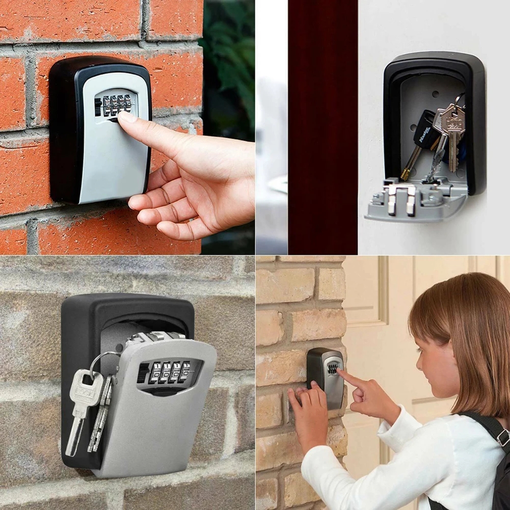 Wall Mount Key Lock Box 4 Digi - Lockbox Key Secure review and price