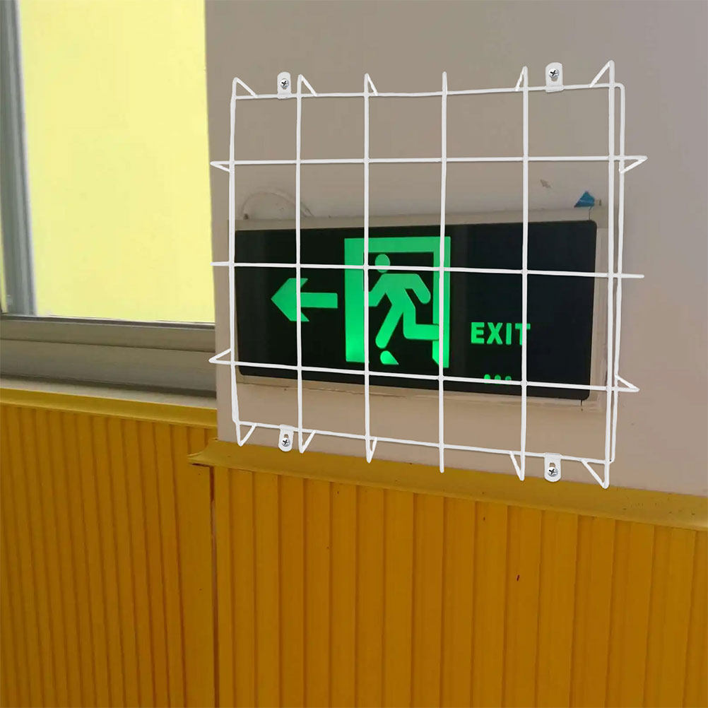 2Pcs Exit Sign Protective Cage - Emergency Exit Sign review and price
