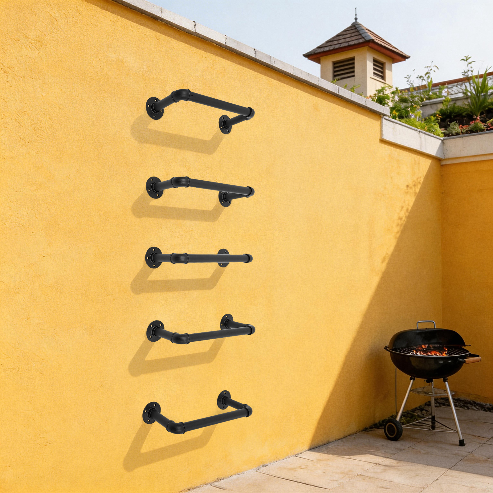 5 Pcs Wall Mounted Emergency E - Fire Escape Ladder review and price