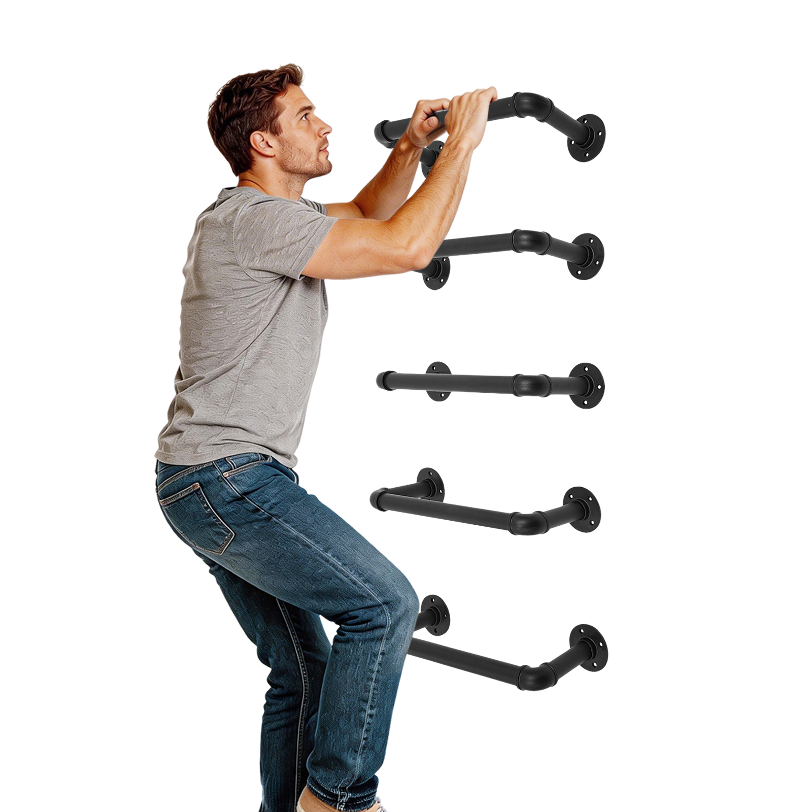 5 Pcs Wall Mounted Emergency E - Fire Escape Ladder review and price