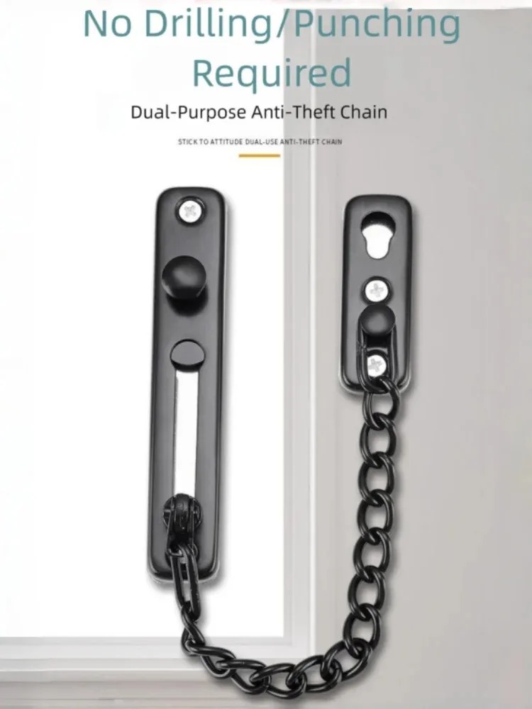Multi-Color Stainless Steel An - Security Chain Door review and price