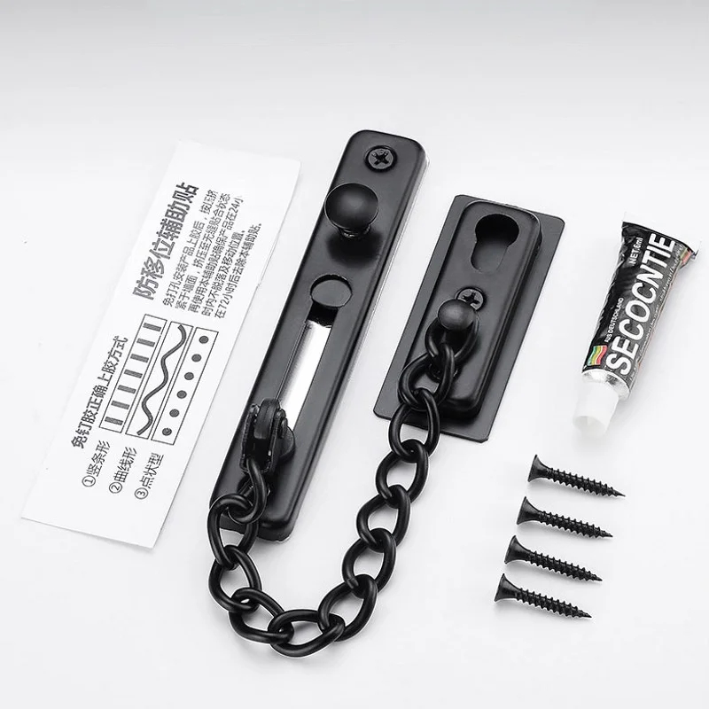 Multi-Color Stainless Steel An - Security Chain Door review and price