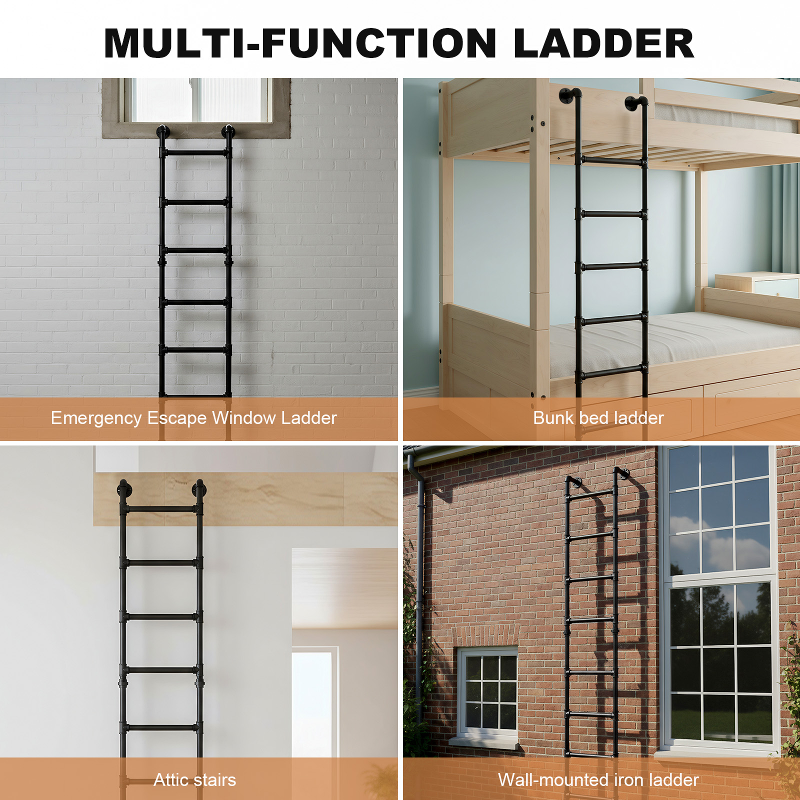 8Ft Loft Ladders Fire Escape L - Fire Escape Ladder review and price