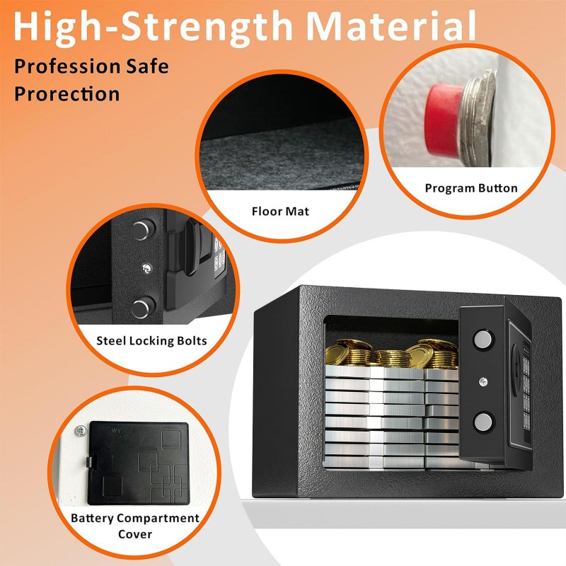 Digital Electronic Safe Box wi - Lockbox Key Secure review and price
