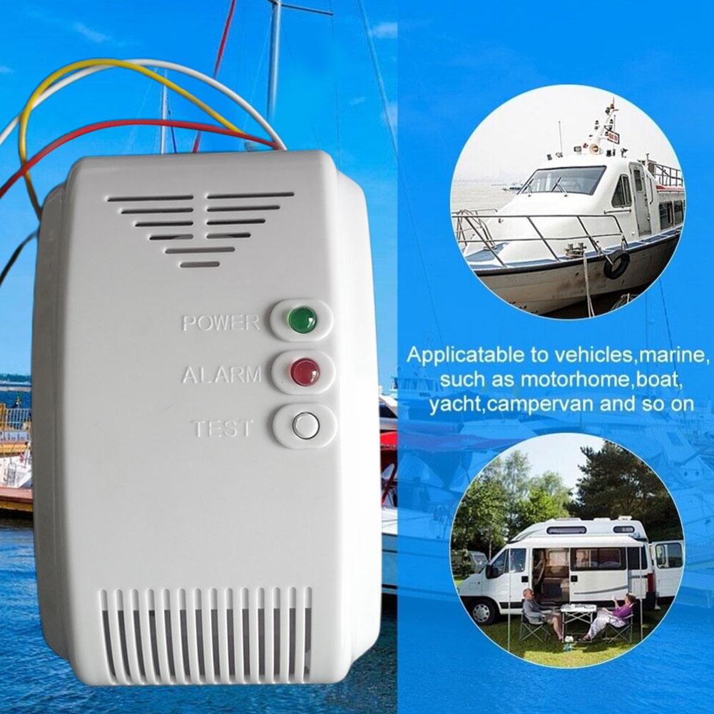 Propane Butane Sensor 12V Gas  - Smoke Detector Interconnected review and price