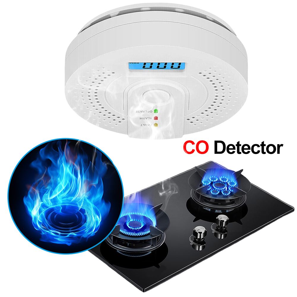 Carbon Monoxide Detector CO Ga - Smoke Detector Interconnected review and price