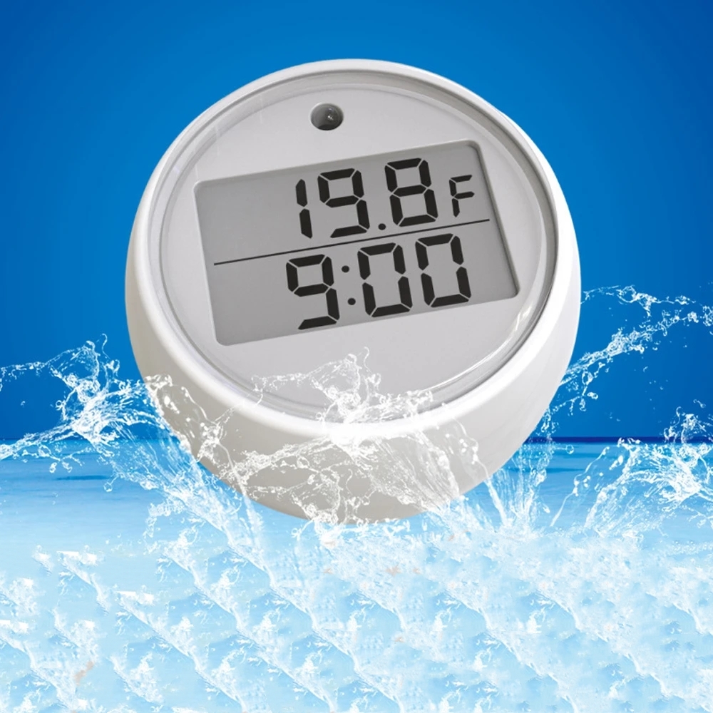 1PC Ice Bath Thermometer with  - Pool Alarm Float review and price