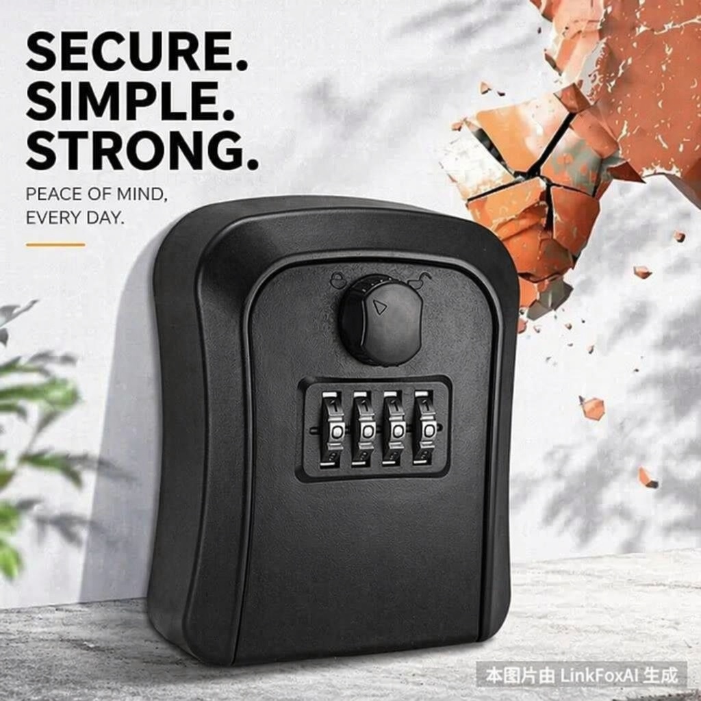 Key Lock Box Wall Mount Lockbo - Lockbox Key Secure review and price