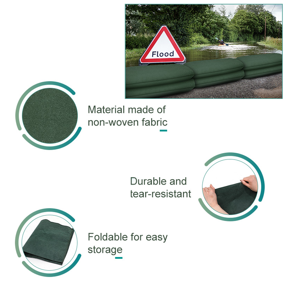 1PCS Water Activated Flood Bar - Flood Barrier Bag review and price