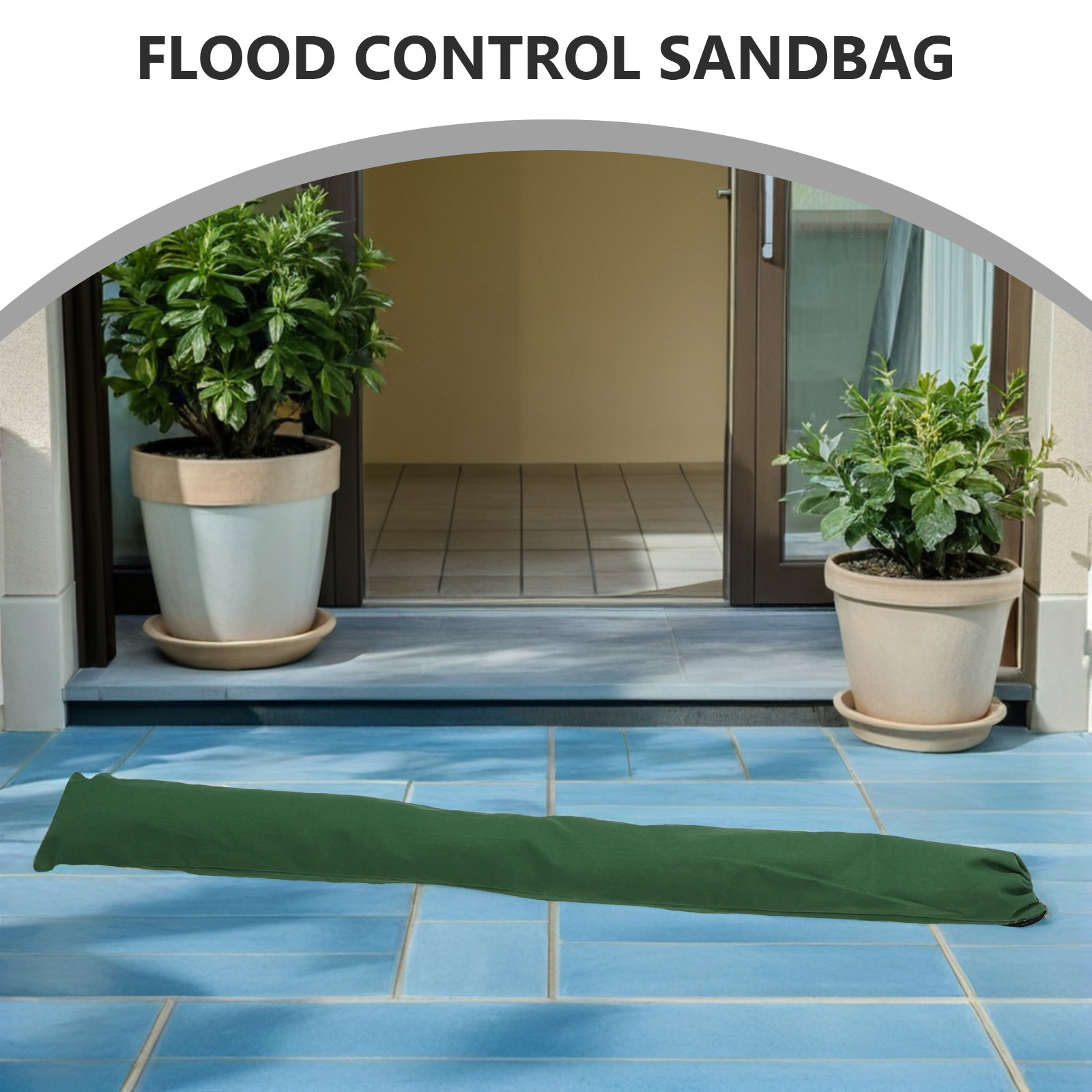 2Pcs Flood Sandbags Canvas Thi - Flood Barrier Bag review and price