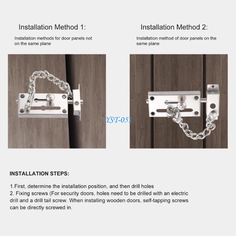 E15A Corrosions Resistant Stee - Security Chain Door review and price