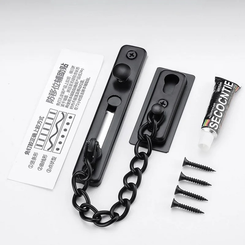 Multi-Color Stainless Steel An - Security Chain Door review and price