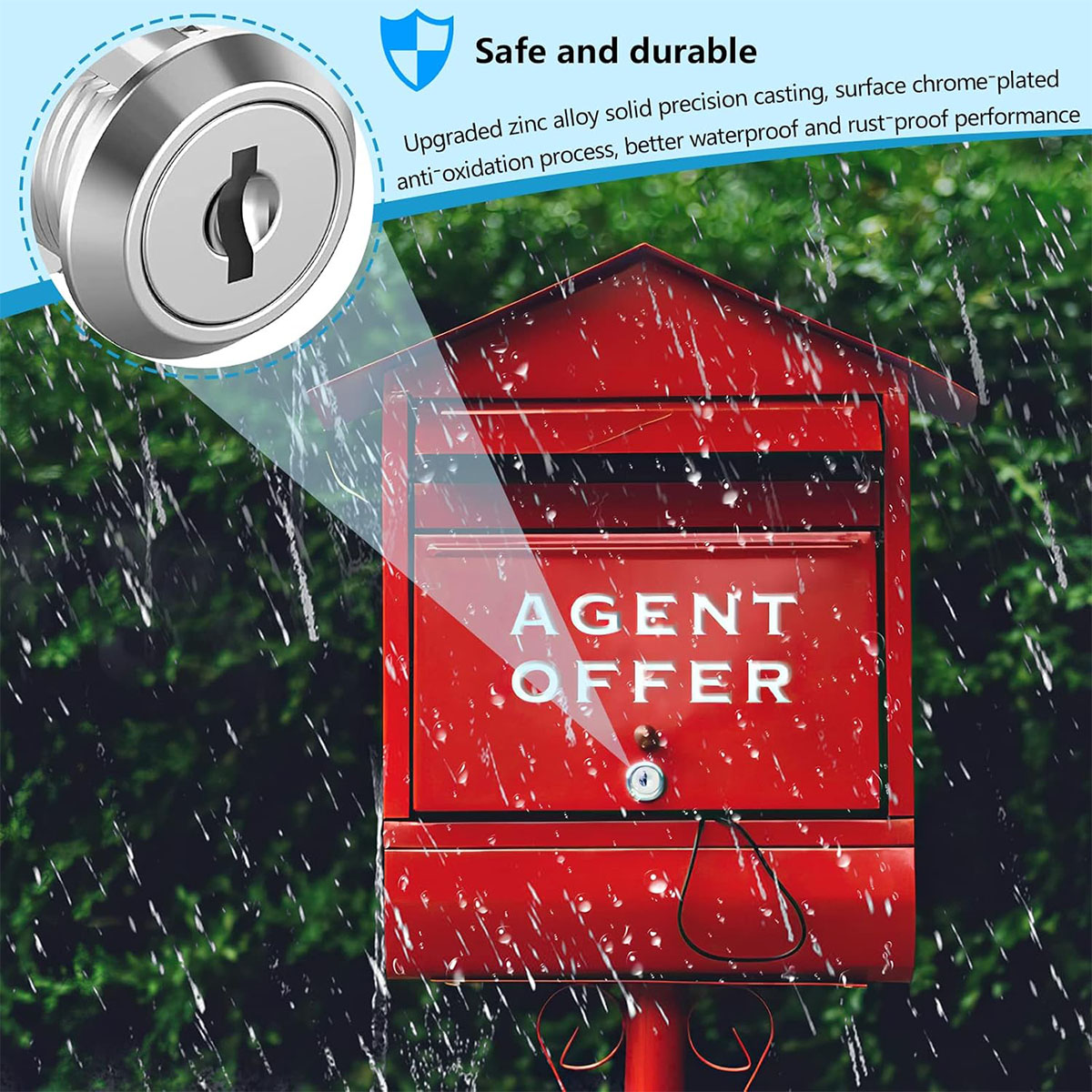 Single Unlock Set,1 Pack Keyed - Medicine Cabinet Lock review and price