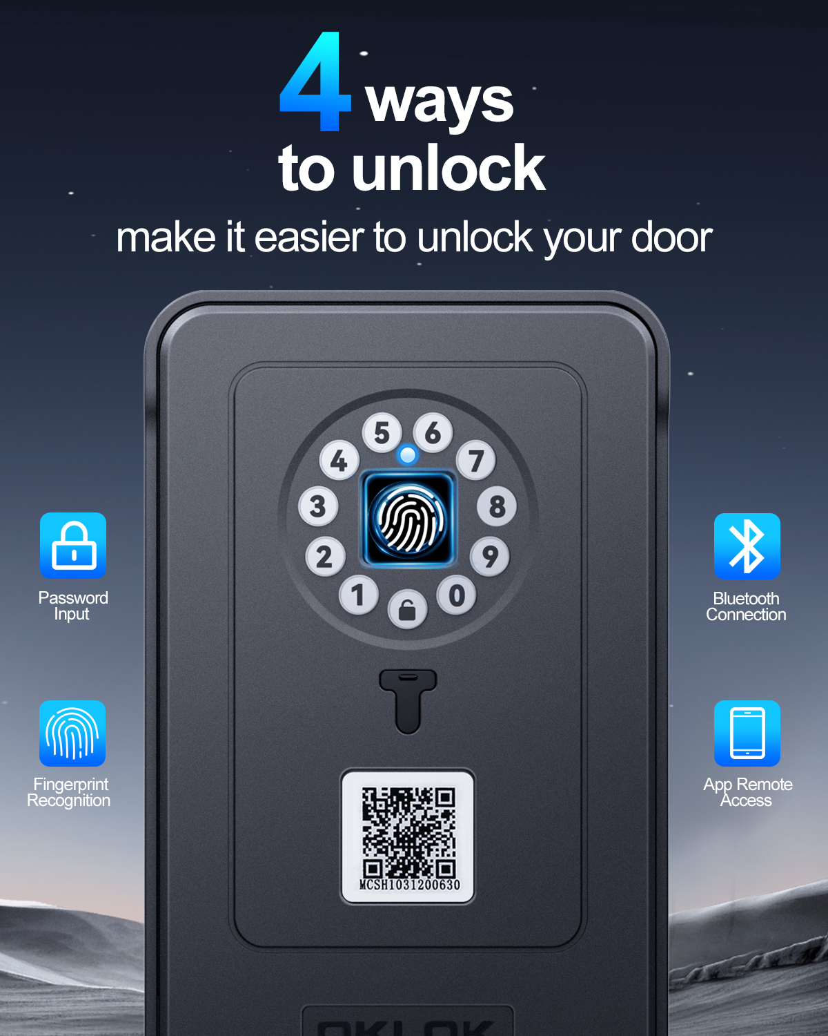 Wireless Smart lock Box Blueto - Lockbox Key Secure review and price