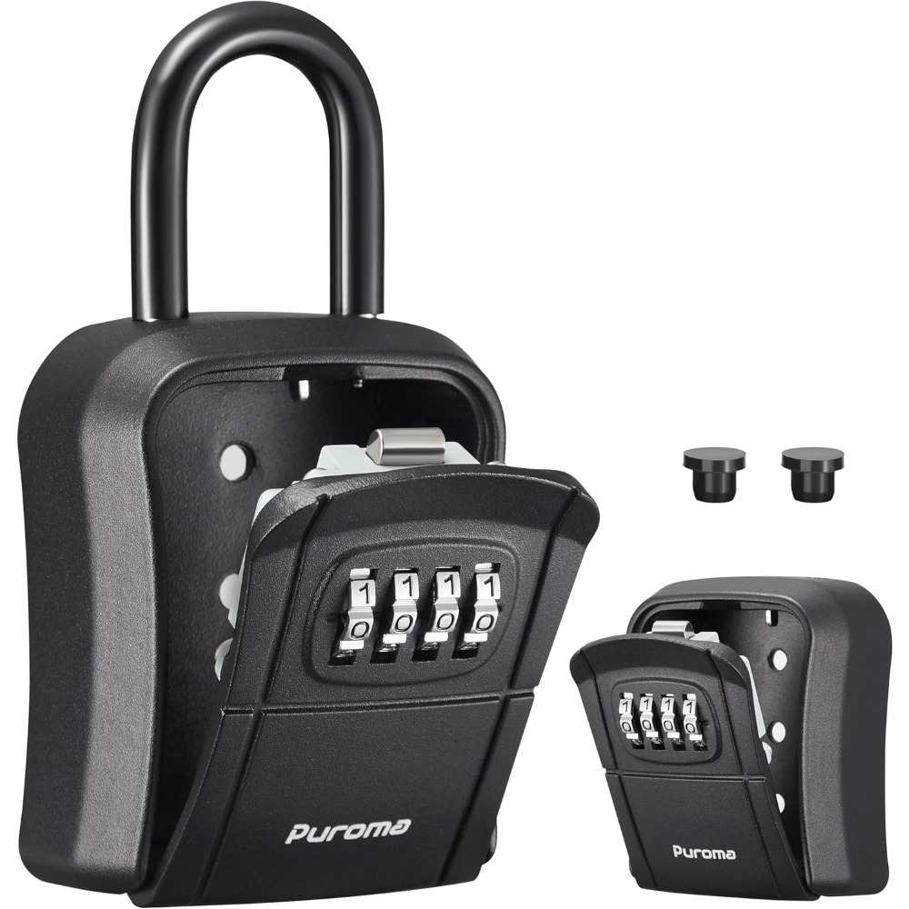 Key Lock Box, Portable Combina - Lockbox Key Secure review and price