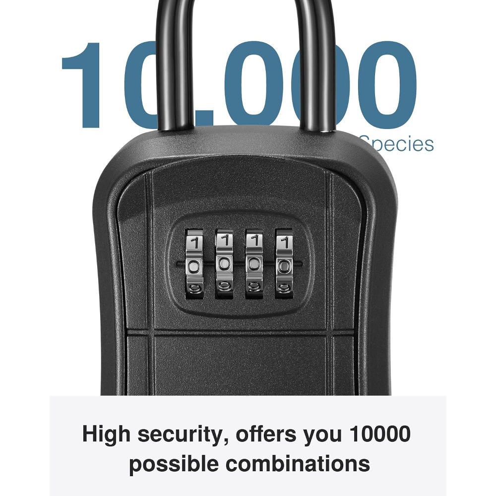 Key Lock Box, Portable Combina - Lockbox Key Secure review and price