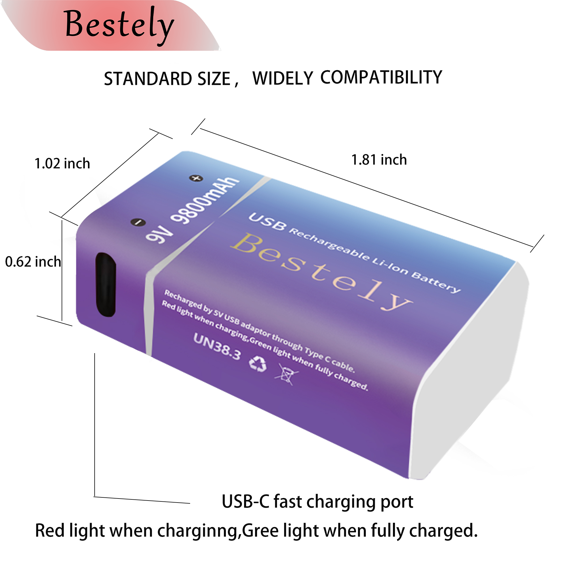New 9V Rechargeable Li-ion Bat - Smoke Detector Interconnected review and price