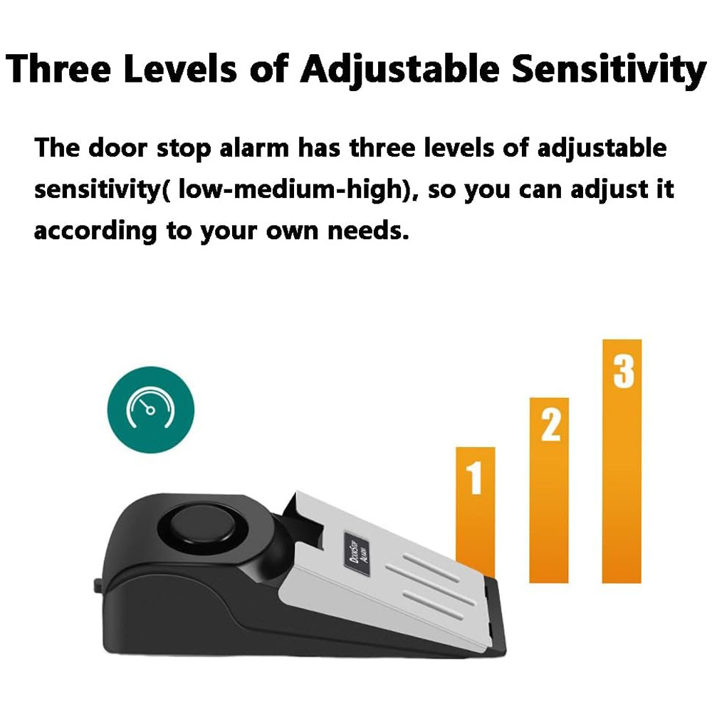 Door Stop Alarm with 120dB Sec - Door Stop Alarm review and price