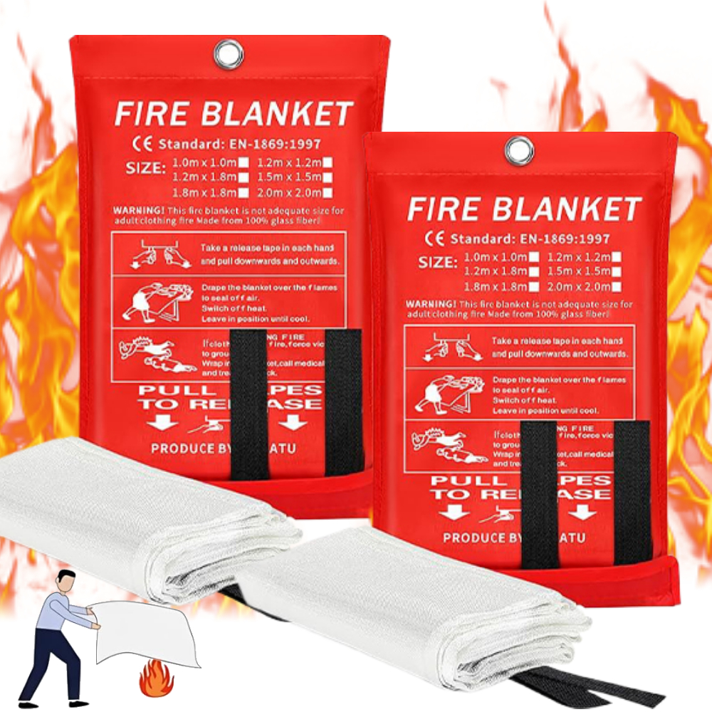 Fire Blanket 1/1.2/2M Easy & Q - Fire Blanket Kitchen review and price