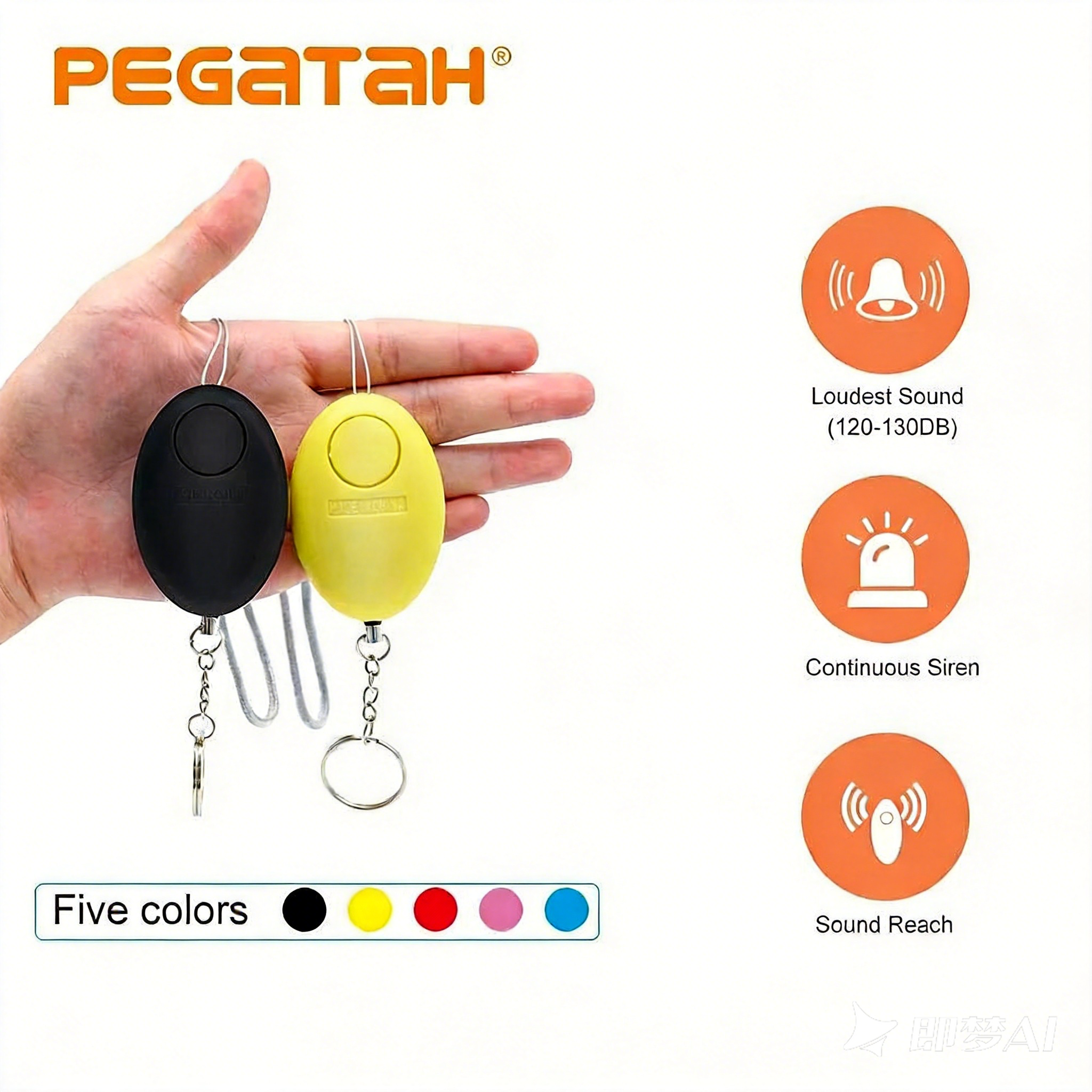 120dB Personal Safety Alarm Ke - Personal Alarm Keychain review and price