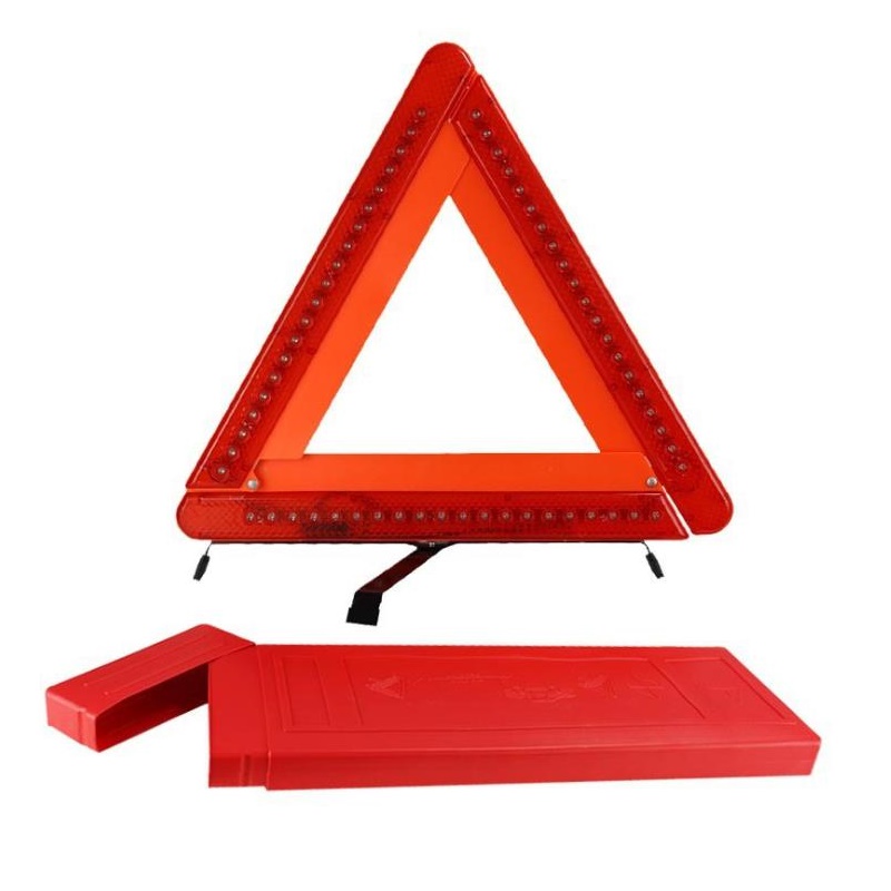 Foldable LED Warning Triangle  - Emergency Exit Sign review and price