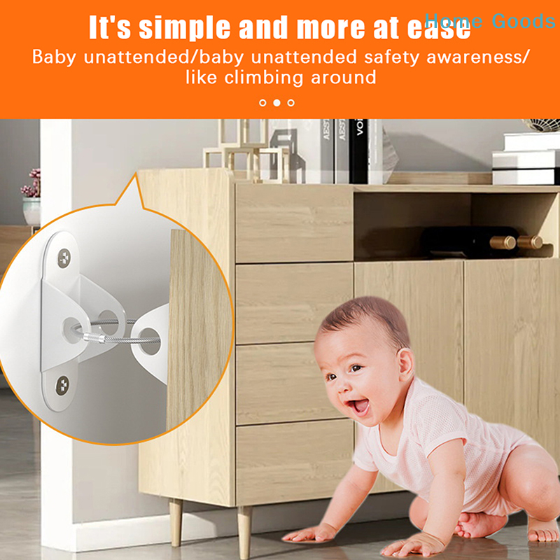 1Set Furniture Anchors Anti Ti - Earthquake Anchor Strap review and price