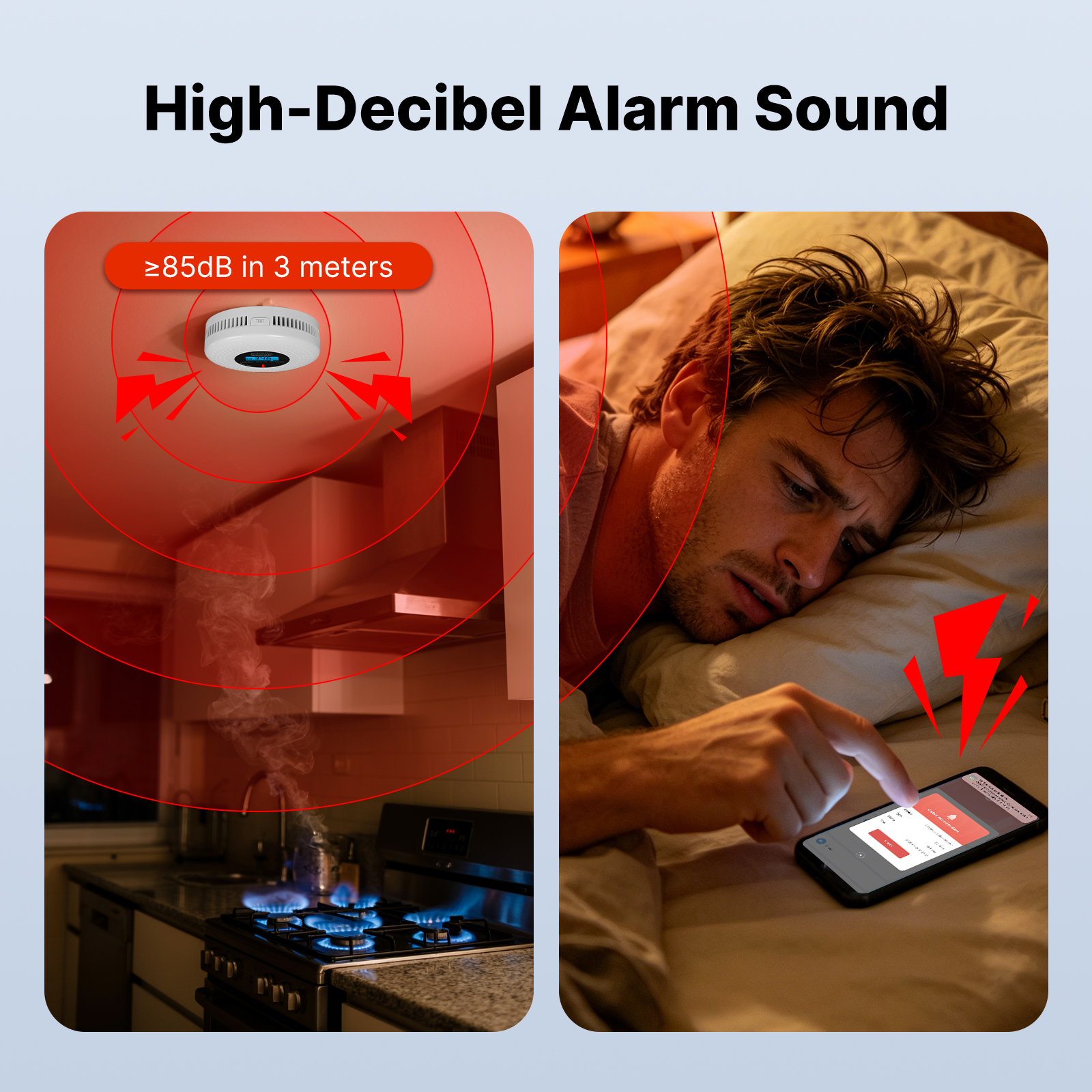 MOES Tuya Zigbee Smart Smoke C - Co Detector Plug review and price
