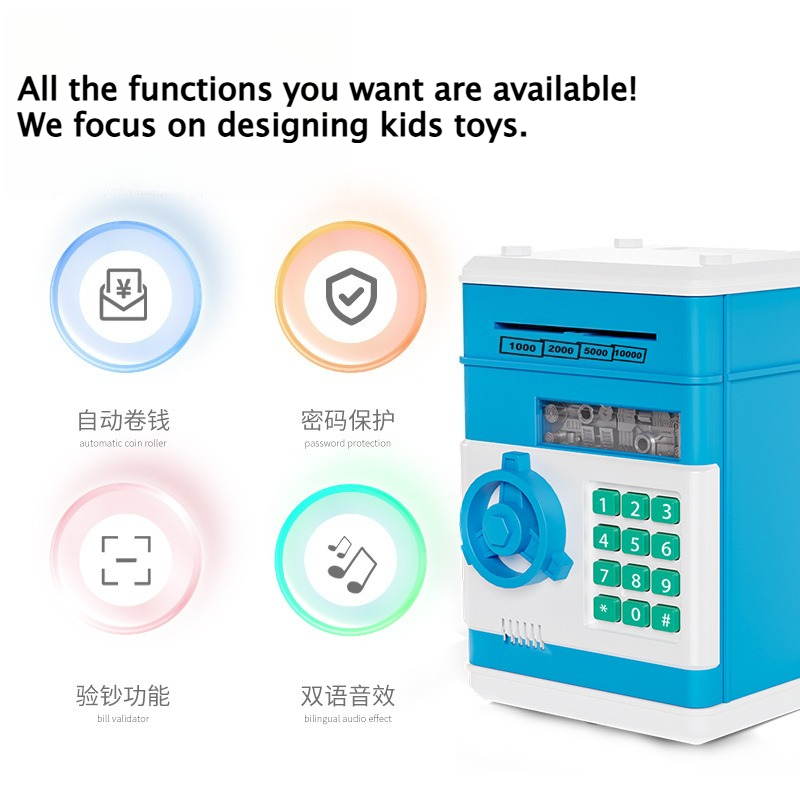Creative Kids Piggy Bank Autom - Lockbox Key Secure review and price