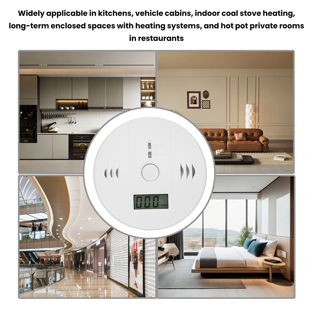 Battery Powered Carbon Monoxid - Smoke Detector Interconnected review and price