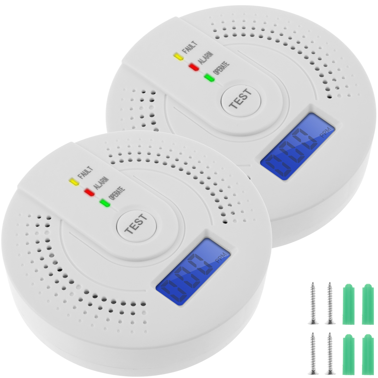 Independent CO Alarm Sensor Ca - Smoke Detector Interconnected review and price