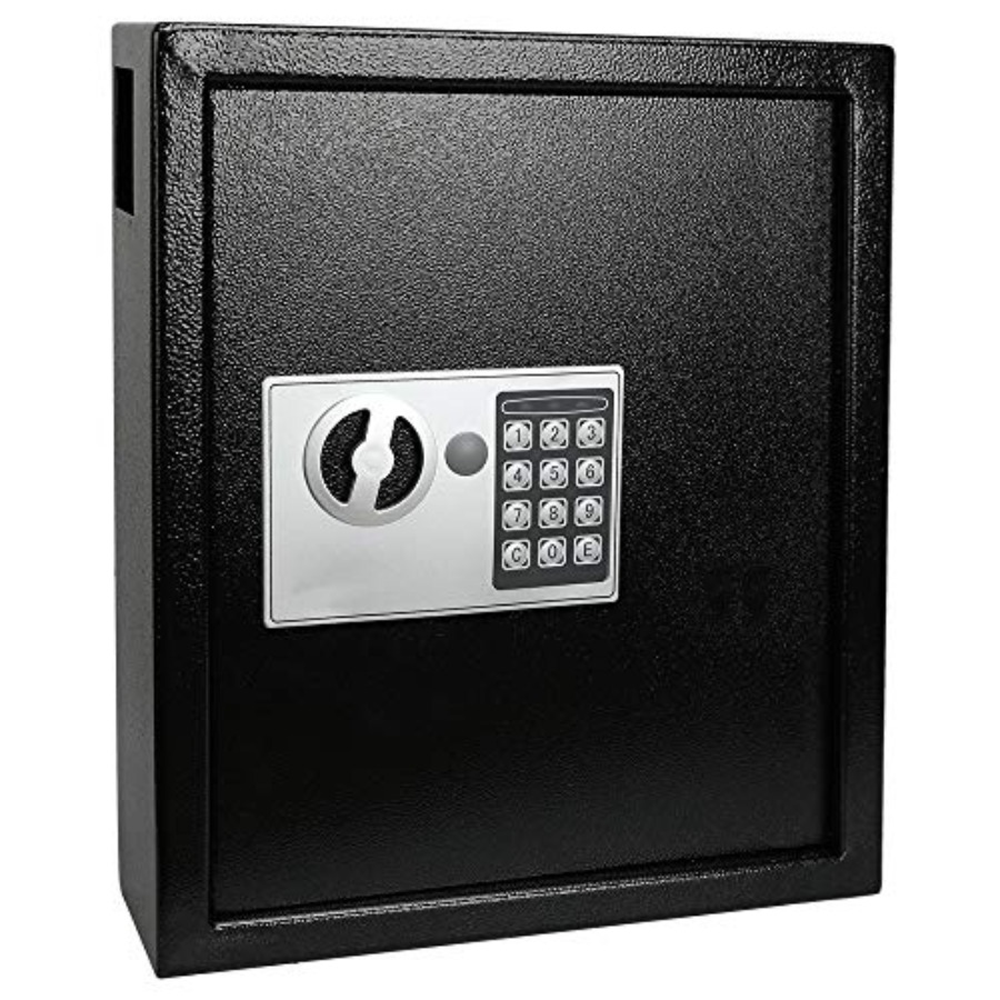 Wall mount electronic key cabi - Lockbox Key Secure review and price